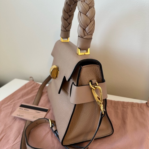 miumiu madras handle bag - Picture 4 of 9